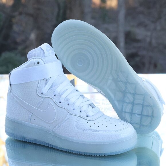 Nike Air Force 1 High PRM Pearl White - Picture 1 of 12